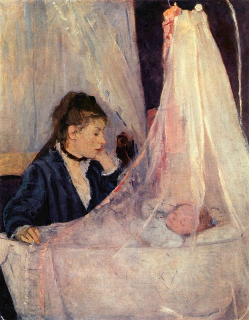 La Cuna - Berthe Morisot 1872