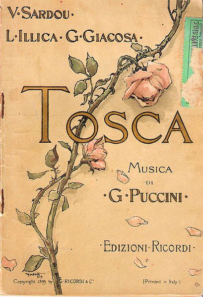 Libreto de Tosca, Ricordi 1899