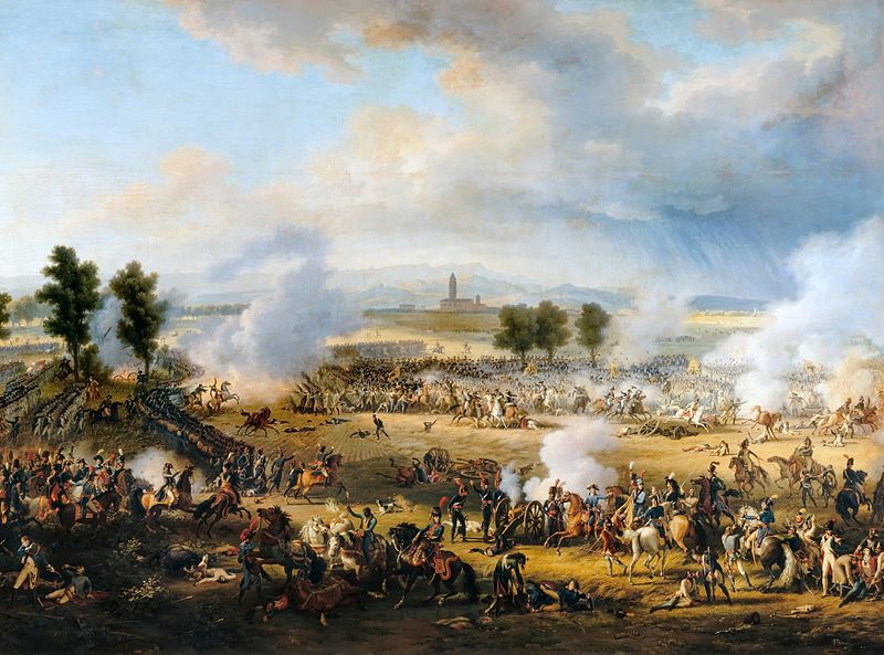 Batalla de Marengo, por L.F. Lejeune, 1802