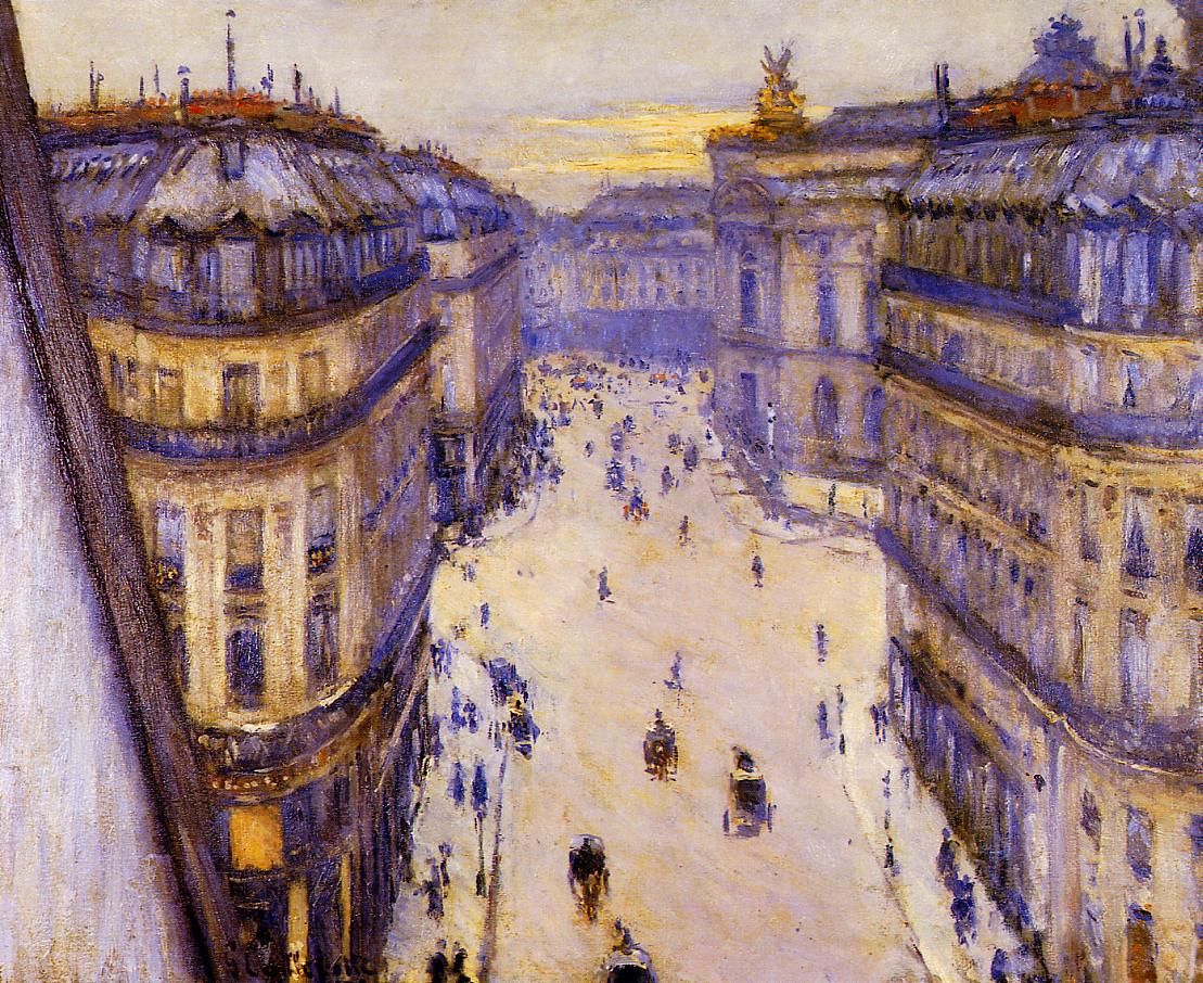 Calle Halévi desde la sexta planta,1878