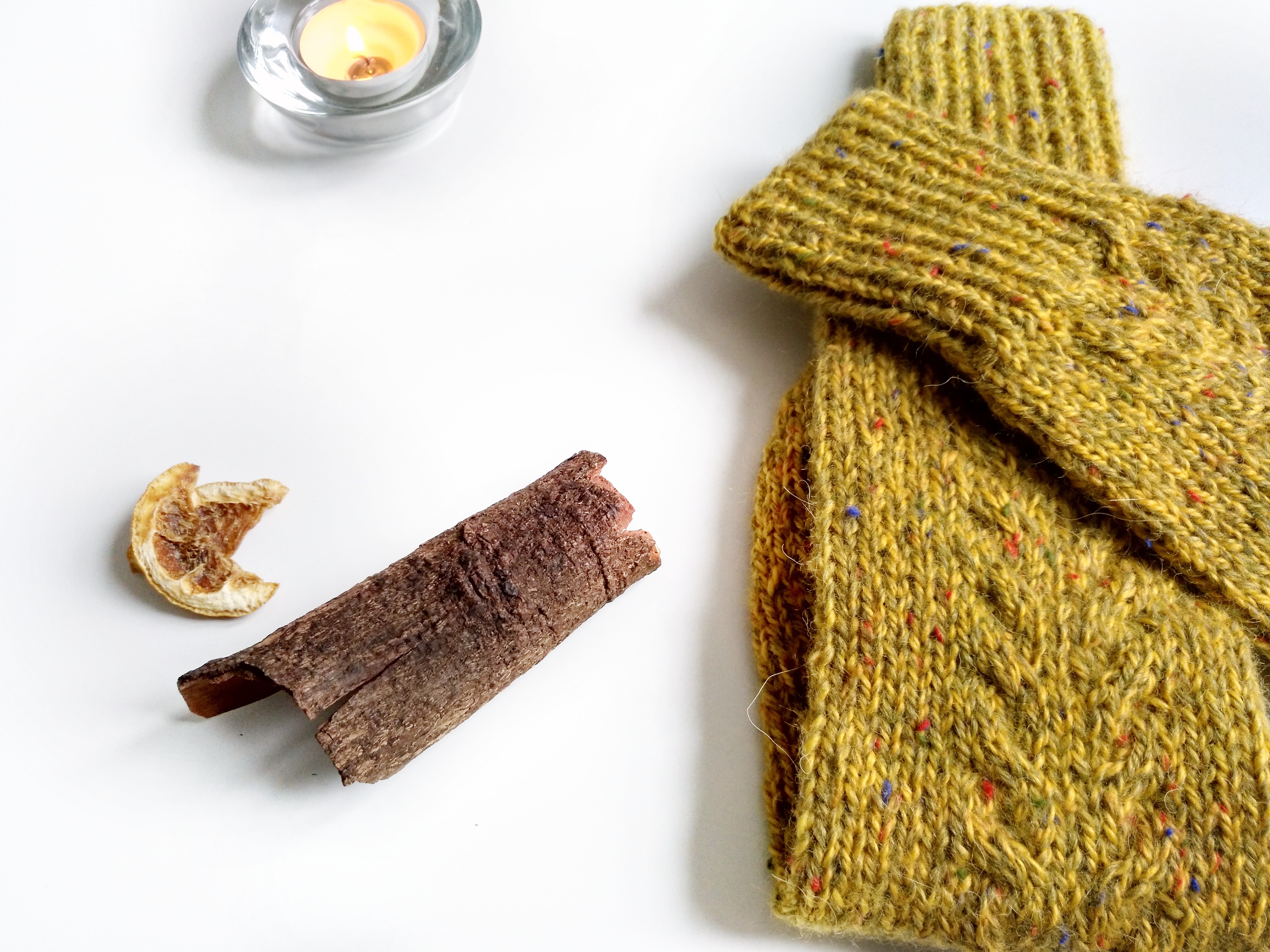 Autumn Goals Handknitted Socks Cozy