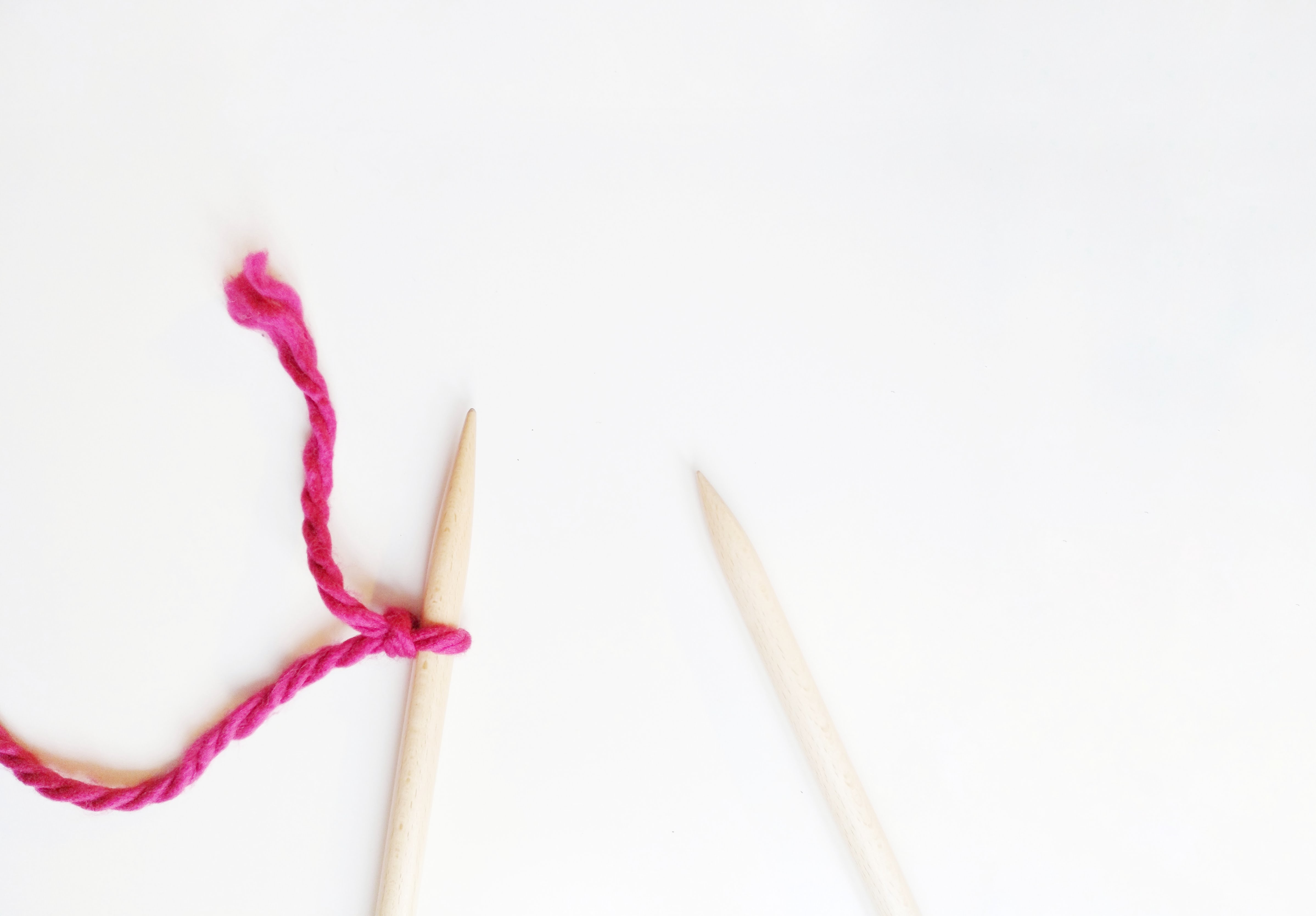 Knitting needles