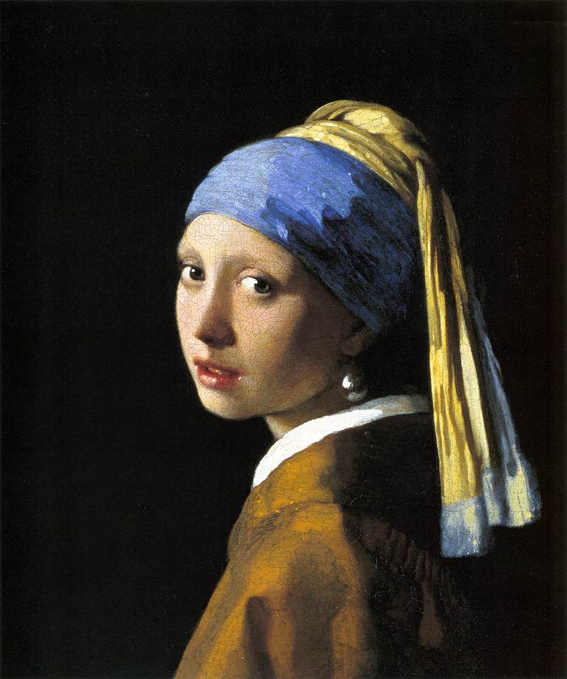 Johannes Vermeer - La Jóven de la Perla