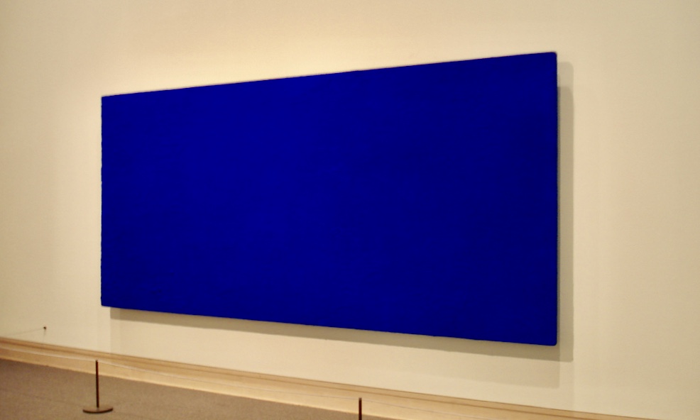 Yves Klein IKB 71 (California) 1961